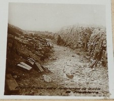 PHOTO STEREOSCOPIQUE GUERRE