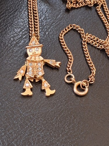 Collier pendentif pantin - collier, /