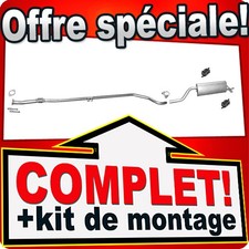 Ligne pot d'échappement pour