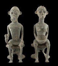 Couple de statues Tikar