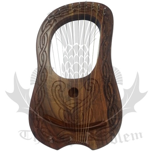 Lyre harpe métal - harpe, 10