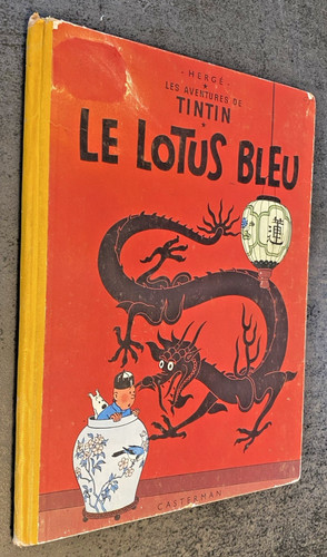 Tintin lotus bleu - tintin, :