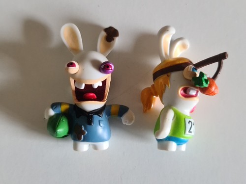 Figurines les lapins crétins - figurines,