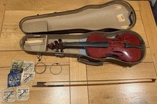 Violon M. COUTURIEUX - Mirecourt - 56 Cm - Numéro 6 - Dans Sa Boîte + Archet