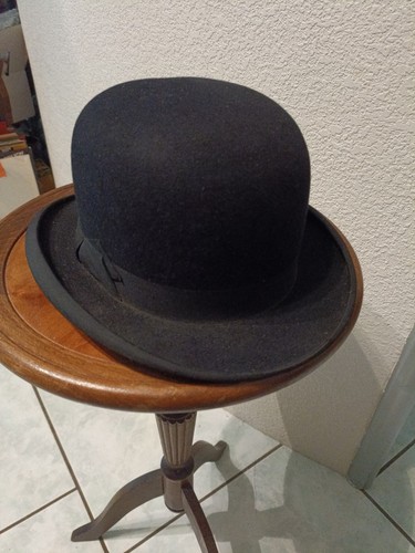 Chapeau melon musnier noir - melon,