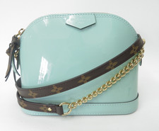 LOUIS VUITTON  Monogram Vernis  Alma Mini Shoulder Bag  F#45905
