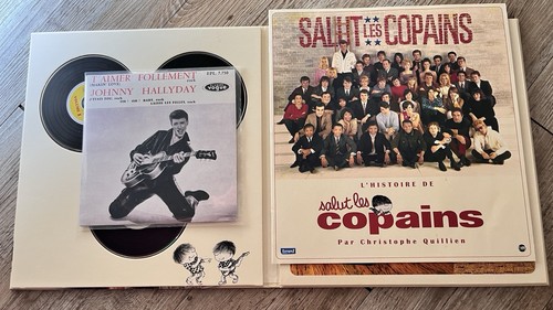 Livre 45t johnny - cd, .