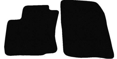Noir tapis sol avant - noir, pour