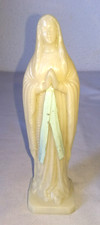 OLD VINTAGE STATUE STATUE STATUE VIRGIN MARY PLASTIC RESIN 1950-1970