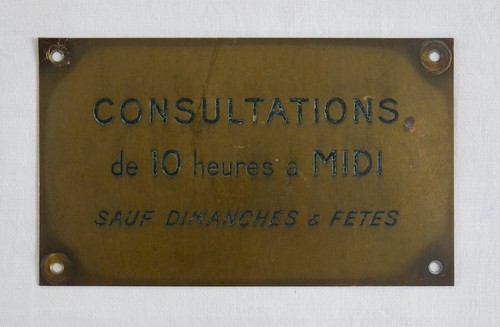Consultations ancienne plaque - consultations,ancienne,