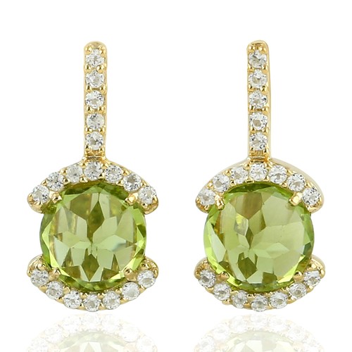Boucles oreilles topaze - boucles,
