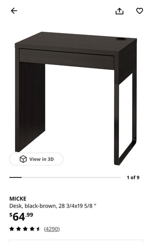 Ikea micke desk - desk, –