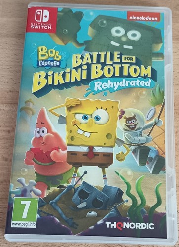 Switch bob eponge battle - bob, l'eponge