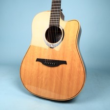 Lag Guitars Tramontane HyVibe THV30DCE Dreadnought Acoustic- Electric Guitar