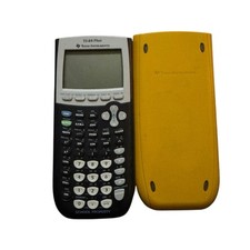 Texas Instruments TI-84 Plus Graphing Calculator Yellow School Property Edition
