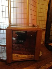 Bar Art Déco Tugas En Placage de hêtre