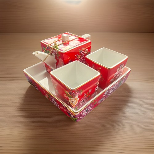 Shin tay yuan red floral - shin,