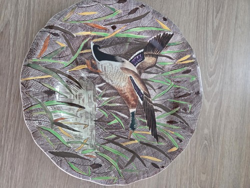 Assiette gien chasse - assiette,