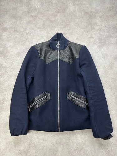 Maje wool blend bomber - wool,