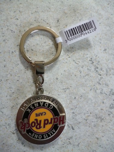 Hard rock cafe keychain - hard,