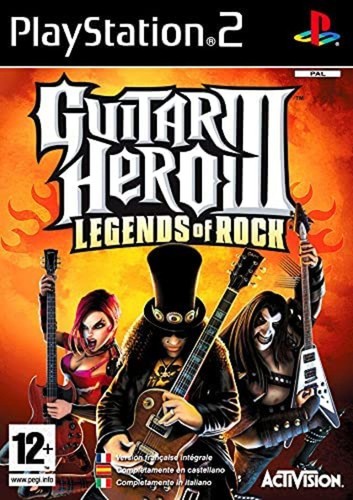 Jeu ps2 guitar hero - hero,
