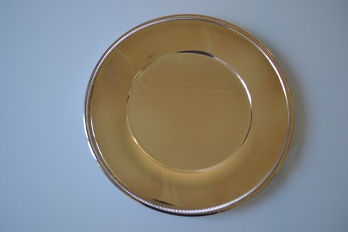 Assiette plat de - ou,