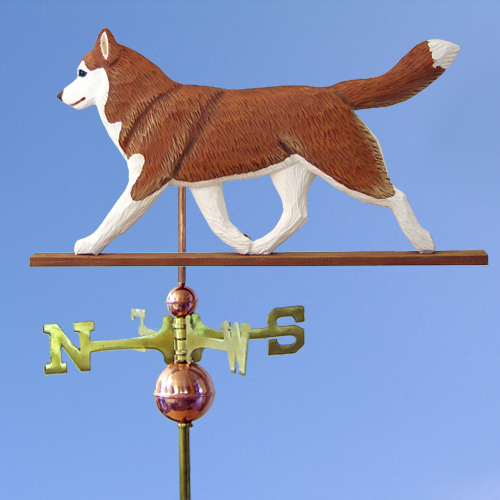 Husky sibérien main sculpté - husky,