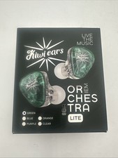 kiwi Ears Orchestra Lite 8BA In-Ear Monitor Headphones Crystal Green READ