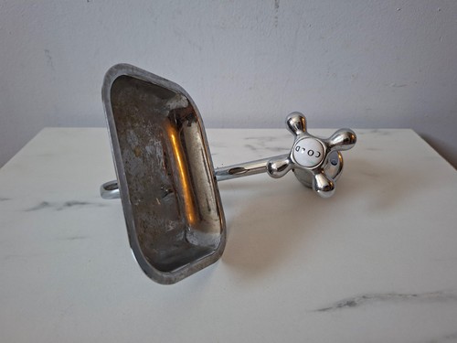 Porte savon ancien - savon, support