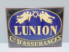 -ANCIENNE  PLAQUE PUBLICITAIRE