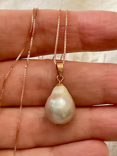 Ancien collier pendentif - pendentif, or