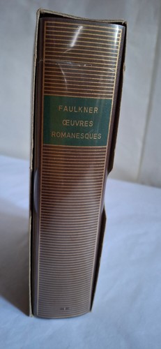 Faulkner oeuvres romanesques - oeuvres,