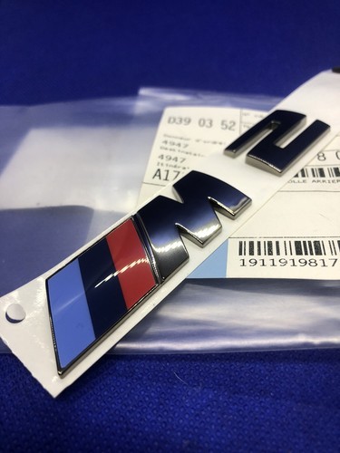 Logo bmw gris anthracite - m2,