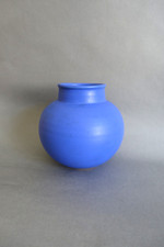 Vase boule à col cheminée en