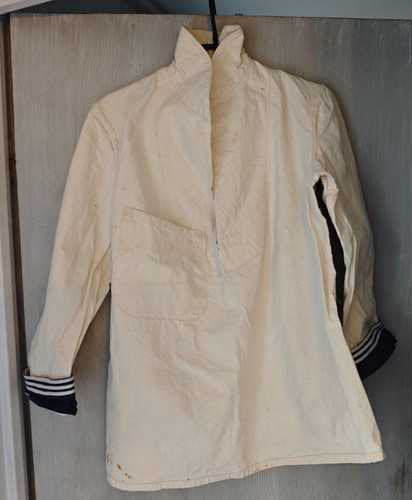 Vareuse marin ancienne cuir