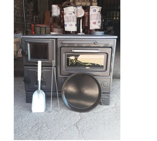 Cuisinière bois fonte - à,