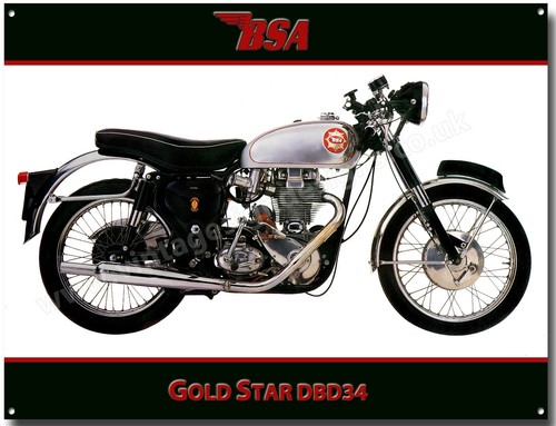 Bsa doré star dbd34 moto - bsa,