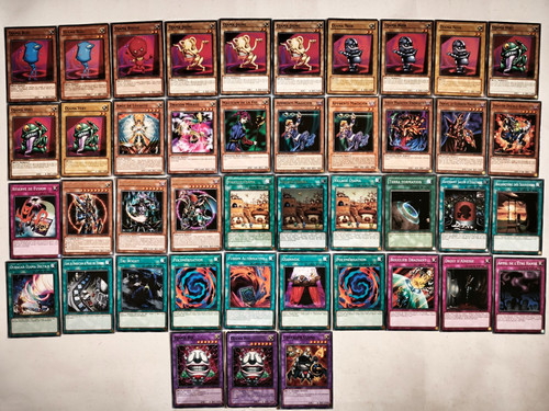 Cartes deck ojama - deck,