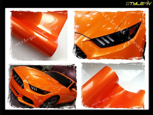Film vinyle covering orange