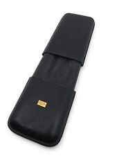 Dupont Étui à Cigares en cuir Noir