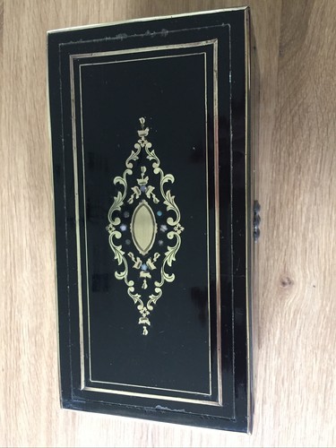 Boîte thé marqueterie - boÎte, À