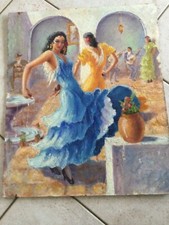 Superbe tableau gitanes