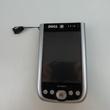 Vintage Dell Axim X50v PDA Pocket PC Windows Mobile WiFi Bluetooth Handheld