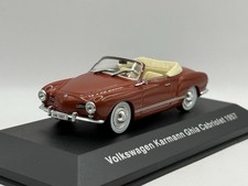 Volkswagen Karmann Ghia Cabriolet 1957 1/43 Del Prado IXO