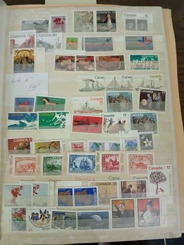 Collection timbres canada - collection,