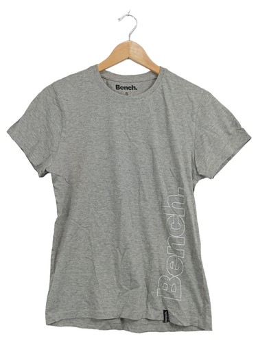 Bench shirt homme gris logo - t-shirt,