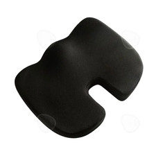 Coussin Siège Orthopédique Mousse Mémoire Coccyx Ergonomique Bureau 45x35x7cm