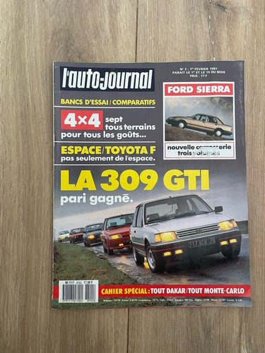 Revue auto journal 1987 - revue,