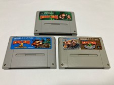 Super Donkey Kong Country 3+2+1 Lot Nintendo Super famicom SFC A Japan import
