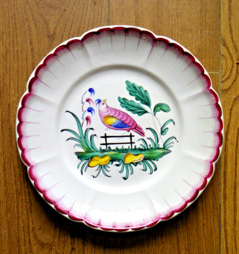 Ancienne assiette décor